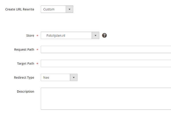Een redirect instellen via Magento 2 Een redirect instellen via Magento 2